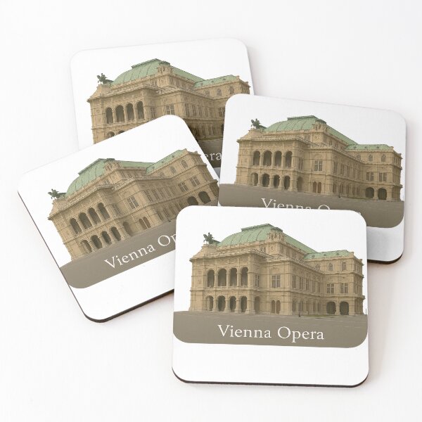 Item preview, Vienna Opera House Sticker – Vienna State Opera Architecture designed and sold by RafenStein.