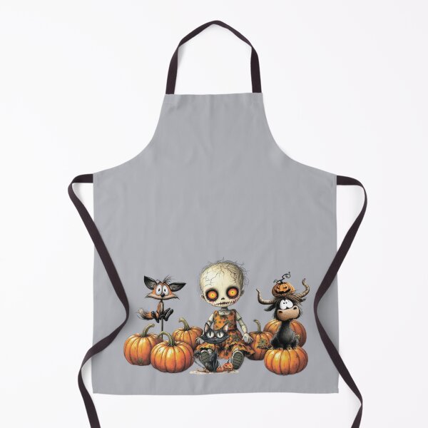Item preview, Zombies and pumpkins. Halloween cat, cow and fox. designed and sold by MagelliShop.