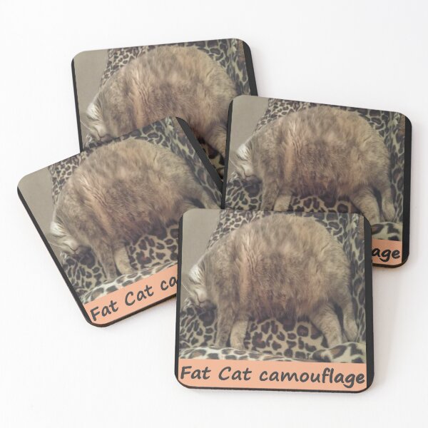 Item preview, Fat Cat Camo designed and sold by Visions by Vera.