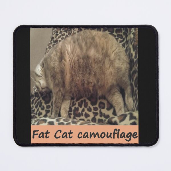 Item preview, Fat Cat Camo designed and sold by Visions by Vera.