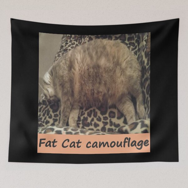 Item preview, Fat Cat Camo designed and sold by Visions by Vera.