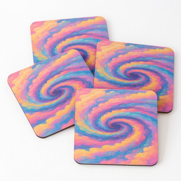 Item preview, Colorful Hurricane Cloud Swirl designed and sold by nigejohn.