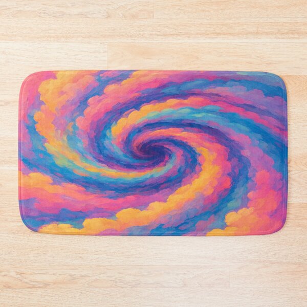 Item preview, Colorful Hurricane Cloud Swirl designed and sold by nigejohn.