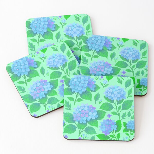 Item preview, Hydrangea Blue and Green designed and sold by SilverPegasus.