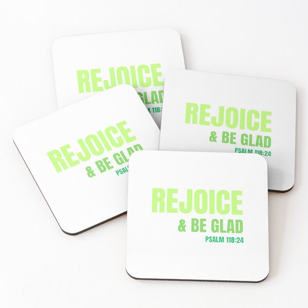 Item preview, Rejoice & Be Glad – Psalm 118:24 Christian Bible Verse designed and sold by LMB0717.