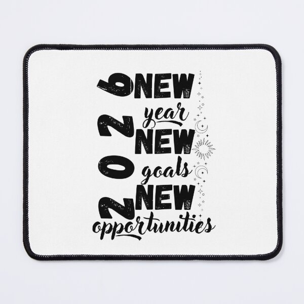Item preview, 2026 New Year, New Goals, New Opportunities designed and sold by LadyInEverGreen.