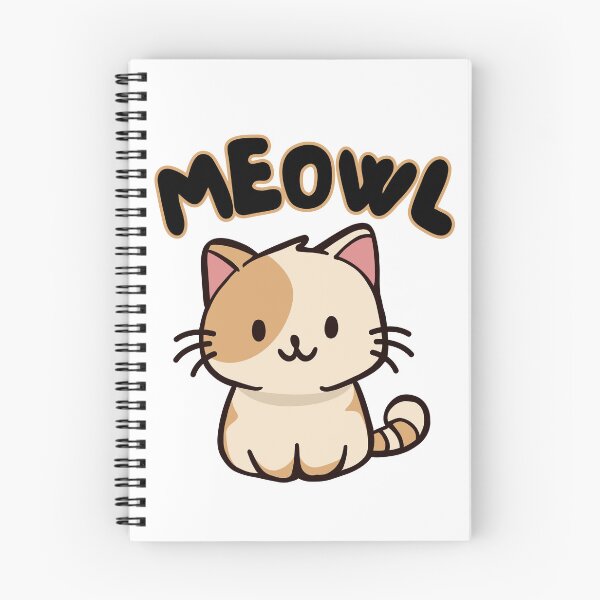Item preview, Meowl designed and sold by DesignbyOla.