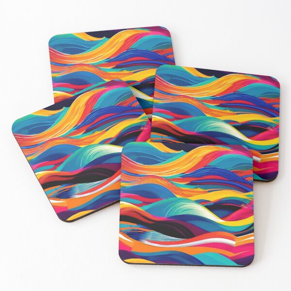 Item preview, Colorful Waves in Everyday Life designed and sold by Zofia Sosnecka.