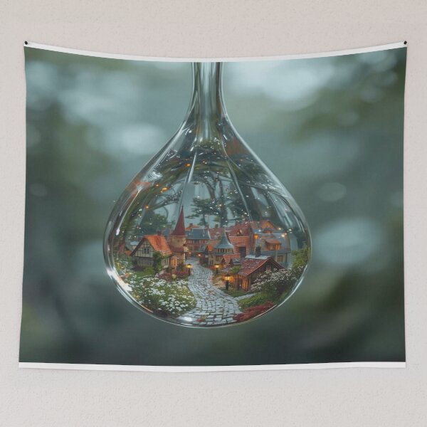 Item preview, The Drop that Holds a World designed and sold by DreamistStore.
