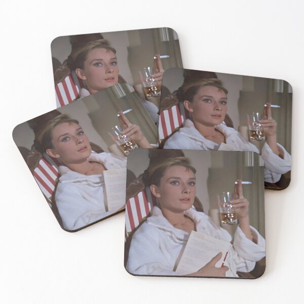 Item preview, Audrey Hepburn art portrait designed and sold by KaterinaLog.
