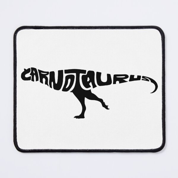 Item preview, Carnotaurus Warped Text designed and sold by saradrawspaleo.