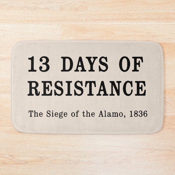 Item preview, Minimalist Tribute to the Siege of the Alamo designed and sold by SplashTastic.