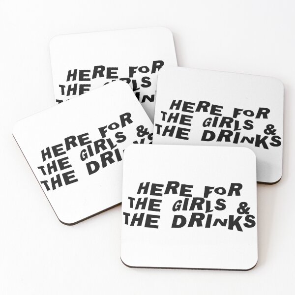 Item preview, here for the girls & the drinks designed and sold by evaendahl.