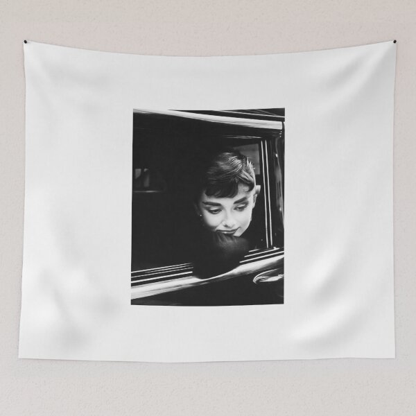 Item preview, Audrey Hepburn art portrait designed and sold by KaterinaLog.
