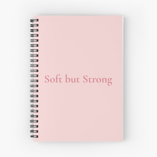 Item preview, Soft but strong | Feminine Empowerment Quote | Minimalist Typography Wall Art designed and sold by KWkindwaves.