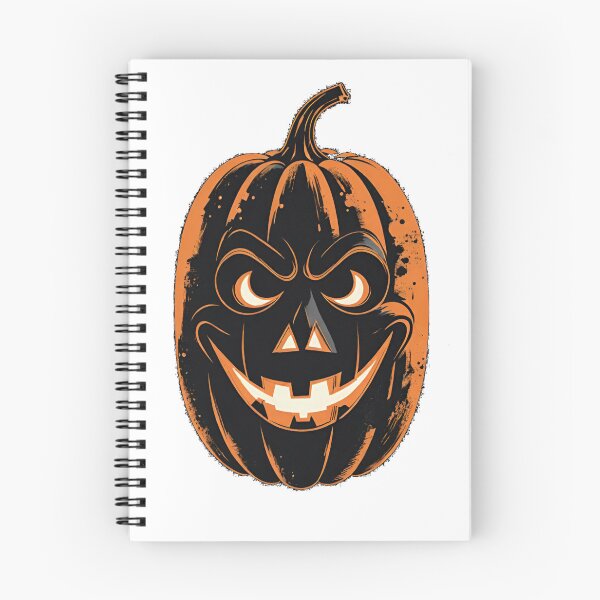 Item preview, Vintage Pumpkin, Retro Halloween, Halloween Pumpkin, Halloween Art, Creepy Pumpkin, Spooky Pumpkin, Retro Design, Pumpkin Season designed and sold by Ciarka.