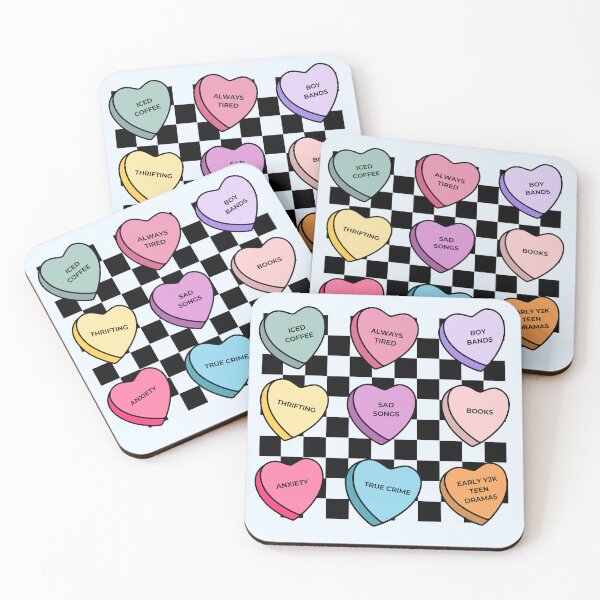Item preview, Candy Hearts designed and sold by artshapedbox.