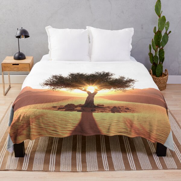 Item preview, The Rising Sun and the Desert Olive Tree designed and sold by MariaTheExpert.
