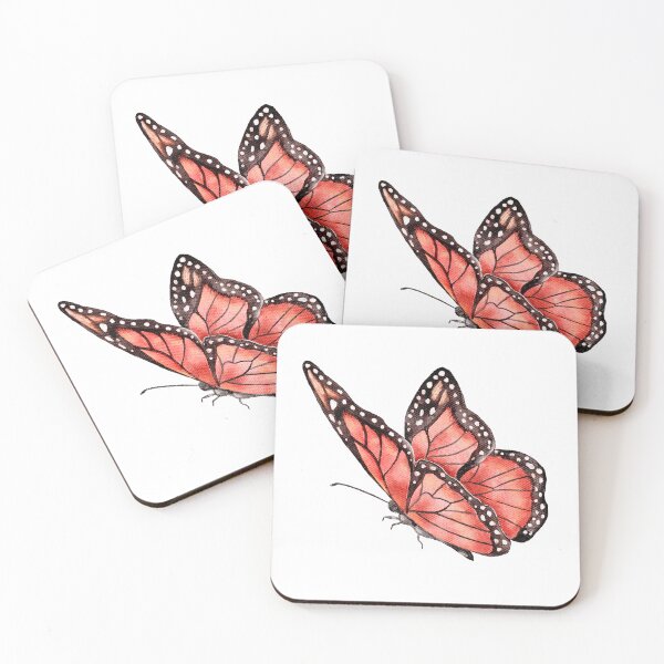 Item preview, Gentle Monarch Butterfly Watercolor designed and sold by eves_aquadreams.