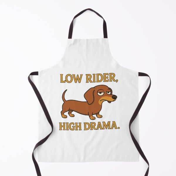 Item preview, Dachshund: Low Rider, High Drama designed and sold by Foglifter.