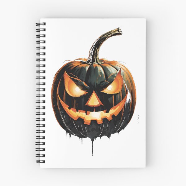 Item preview, Vintage Pumpkin, Retro Halloween, Halloween Pumpkin, Halloween Art, Creepy Pumpkin, Spooky Pumpkin, Retro Design, Pumpkin Season designed and sold by Ciarka.