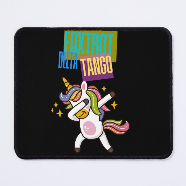 Item preview, Happy Unicorn - Foxtrot Delta Tango designed and sold by TMK Originals.