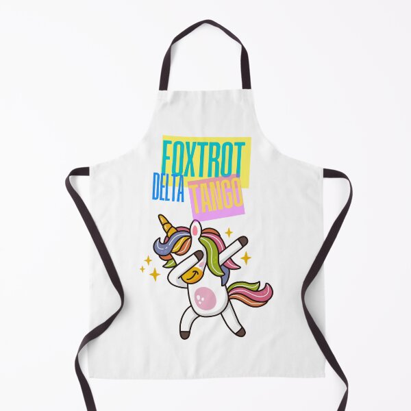 Item preview, Happy Unicorn - Foxtrot Delta Tango designed and sold by TMK Originals.
