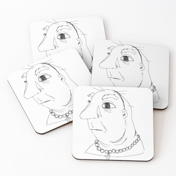 Item preview, Weird bald grandma  designed and sold by DoodleNoodle127.