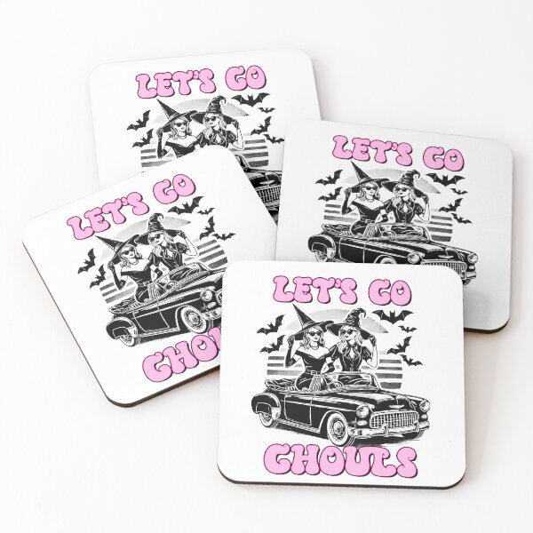 Item preview, Let’s Go Ghouls – Retro Witch Car Halloween Aesthetic designed and sold by TakeOnline247.