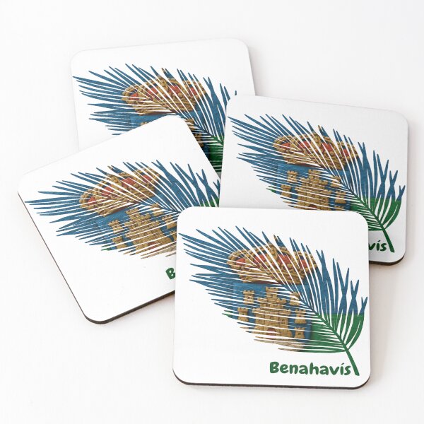 Item preview, Abstract Flag of Benahavis – Feather Shape Design designed and sold by ArteJorge48.
