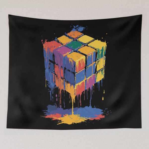 Item preview, Melting Rubik's Cube designed and sold by StudioRedKoala.