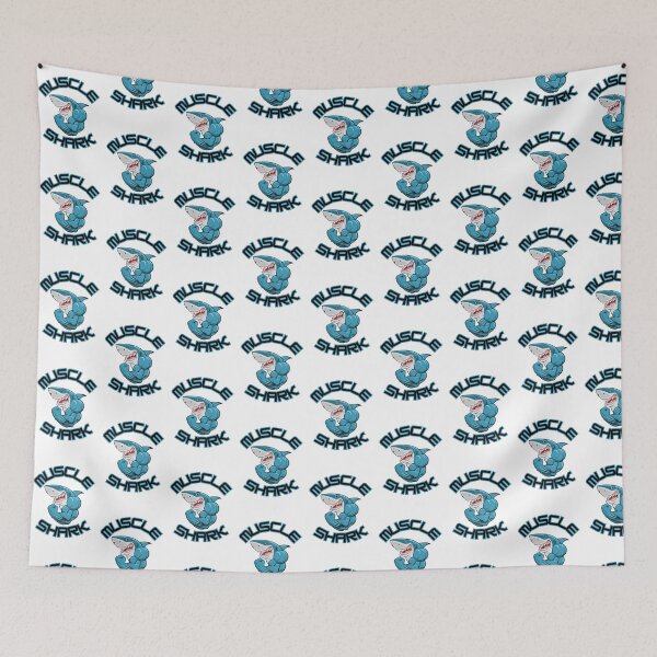 Item preview, The Muscle - Blue Shark designed and sold by Zayla16.