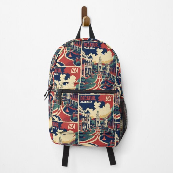 Item preview, Decatur Alabama 1950s USA Vintage Travel Tourism  designed and sold by TravelersGems.