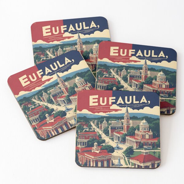 Item preview, Eufaula Alabama 1950s USA Vintage Travel Tourism  designed and sold by TravelersGems.