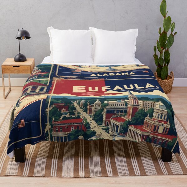Item preview, Eufaula Alabama 1950s USA Vintage Travel Tourism  designed and sold by TravelersGems.