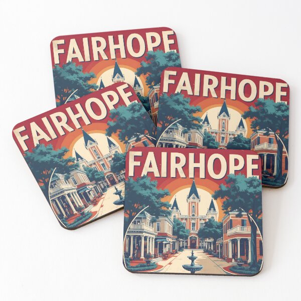 Item preview, Fairhope Alabama 1950s USA Vintage Travel Tourism  designed and sold by TravelersGems.