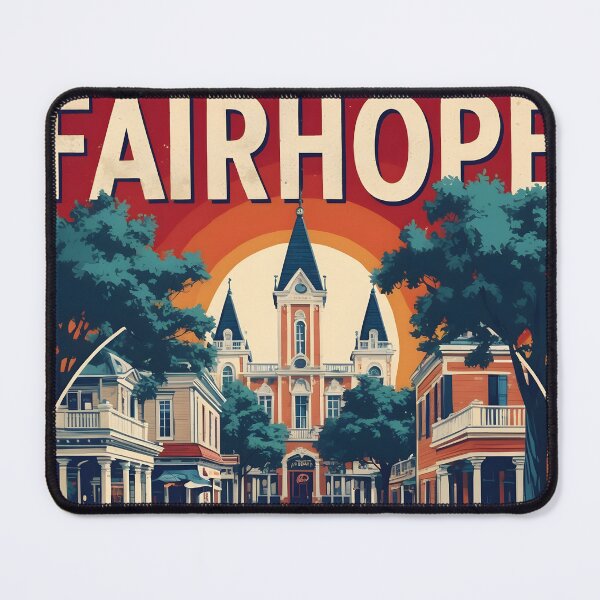 Item preview, Fairhope Alabama 1950s USA Vintage Travel Tourism designed and sold by TravelersGems.