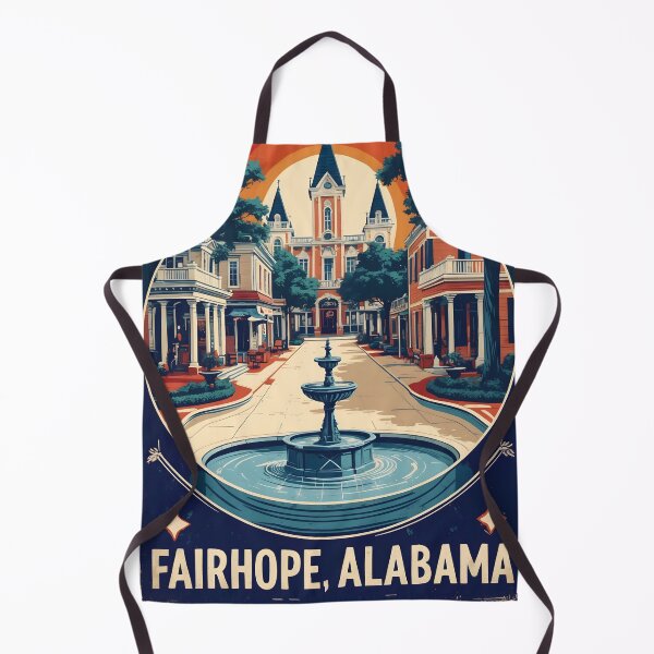 Item preview, Fairhope Alabama 1950s USA Vintage Travel Tourism designed and sold by TravelersGems.