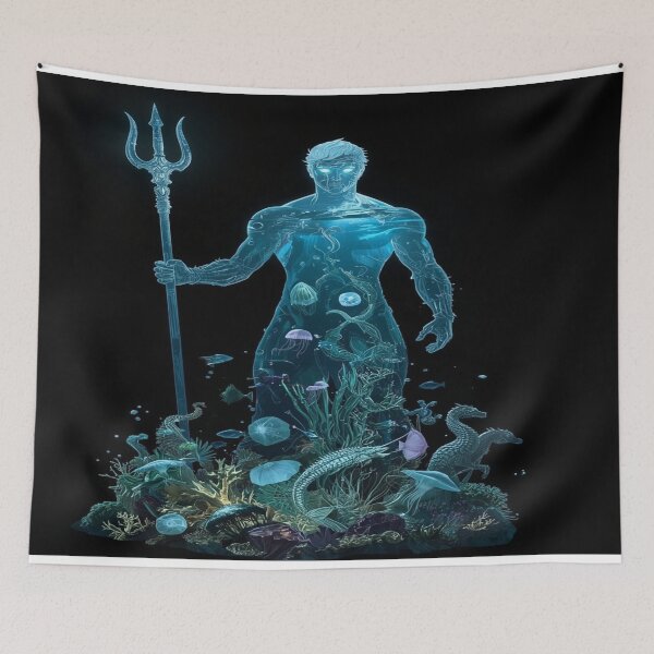 Item preview, The Ocean Within – Aquatic Warrior designed and sold by DreamistStore.