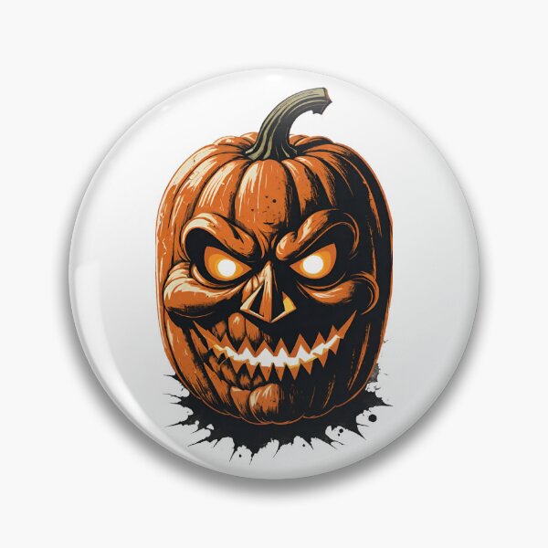 Item preview, Vintage Pumpkin, Retro Halloween, Halloween Pumpkin, Halloween Art, Creepy Pumpkin, Spooky Pumpkin, Retro Design, Pumpkin Season designed and sold by Ciarka.