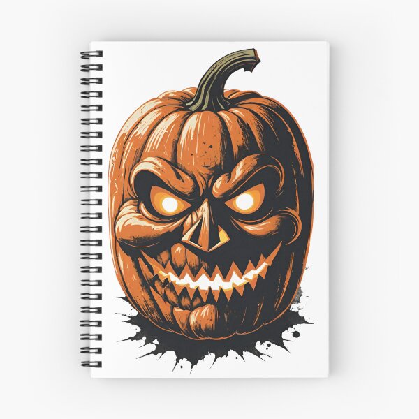 Item preview, Vintage Pumpkin, Retro Halloween, Halloween Pumpkin, Halloween Art, Creepy Pumpkin, Spooky Pumpkin, Retro Design, Pumpkin Season designed and sold by Ciarka.