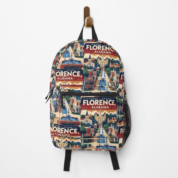 Item preview, Florence Alabama 1950s USA Vintage Travel Tourism designed and sold by TravelersGems.
