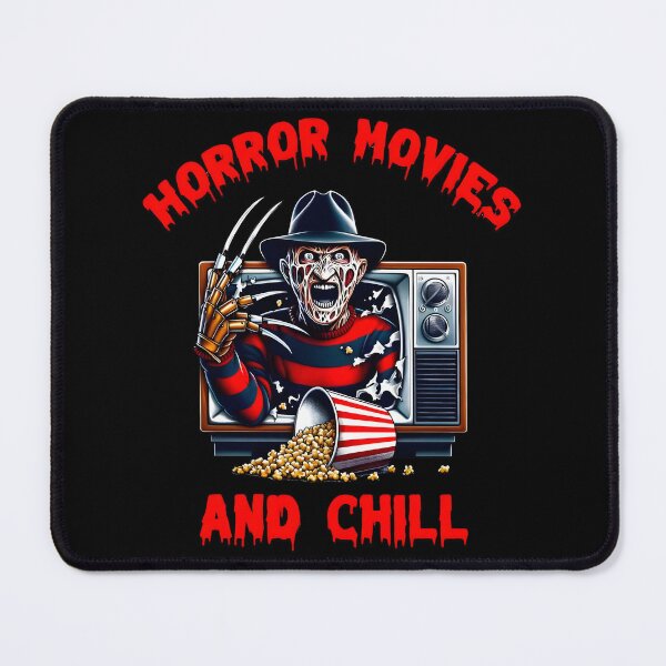 Item preview, Horror Movies and Chill: Halloween Spooky Popcorn Design designed and sold by ChaaiTee.