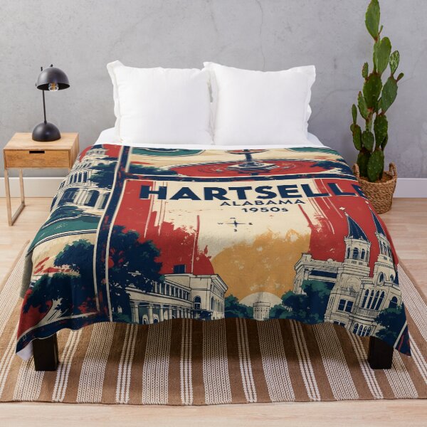 Item preview, Hartselle Alabama 1950s USA Vintage Travel Tourism designed and sold by TravelersGems.