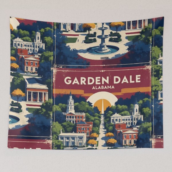 Item preview, Garden Dale Alabama 1950s USA Vintage Travel Tourism  designed and sold by TravelersGems.