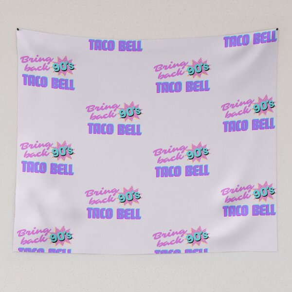 Item preview, Bring Back 90s Taco Bell designed and sold by artshapedbox.