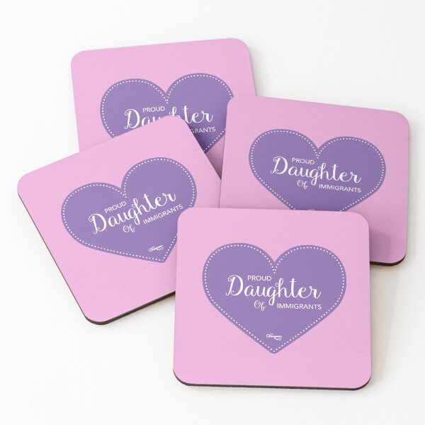 Item preview, Proud Daughter of Immigrants Heart designed and sold by Viridiana Osio.