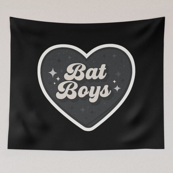 Item preview, Bat Boys Heart | ACOTAR Night Court Sticker & Fandom Design designed and sold by theliteraryedit.