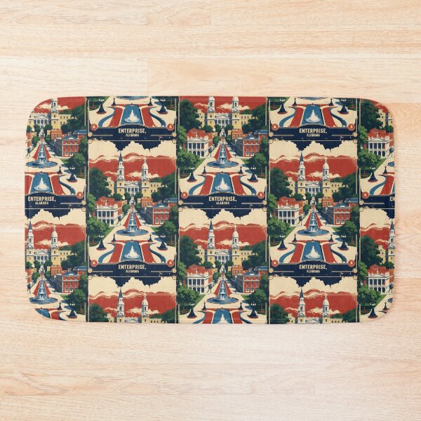 Item preview, Enterprise Alabama 1950s USA Vintage Travel Tourism  designed and sold by TravelersGems.
