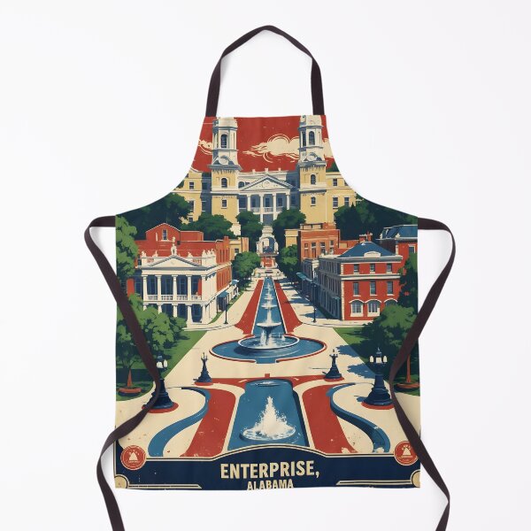 Item preview, Enterprise Alabama 1950s USA Vintage Travel Tourism designed and sold by TravelersGems.